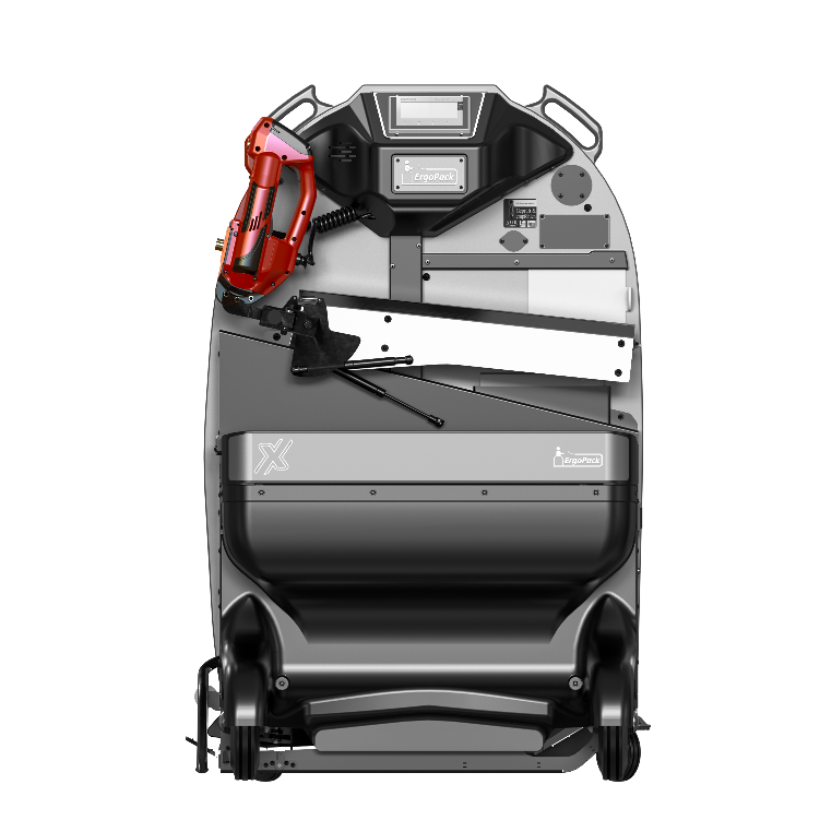 ErgoPack ergonomic pallet strapping machine ergonomic sealing head